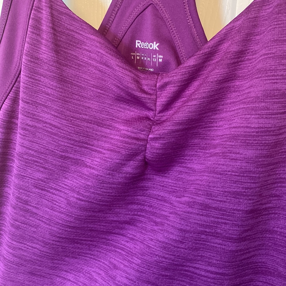Reebok Racerback Workout Tank Top - Picture 2 of 5